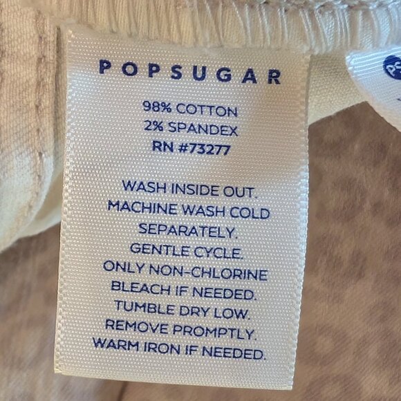 POPSUGAR Leopard Print Skinny Jeans Size 8 - Picture 10 of 12